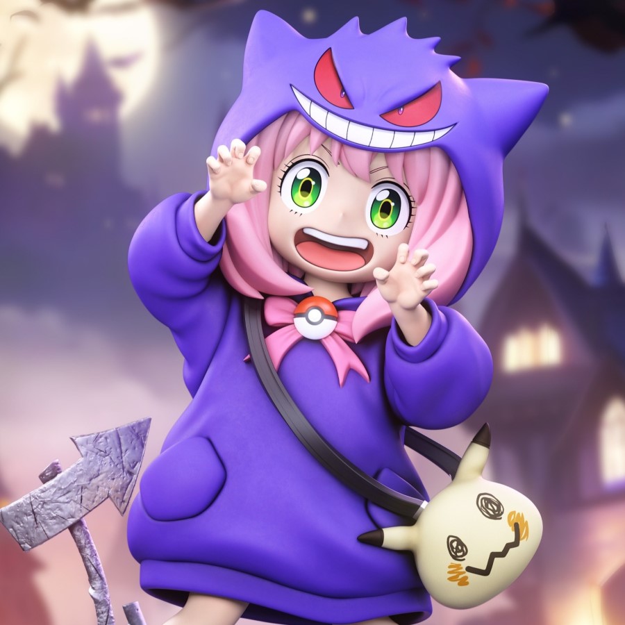 Anya cos Gengar - Spy x Family