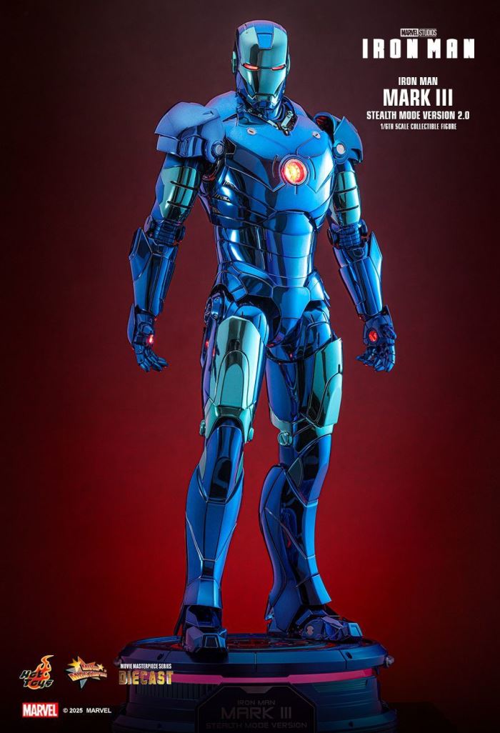 Iron Man Iron Man Mark III (Stealth Mode Version) 2.0 1/6