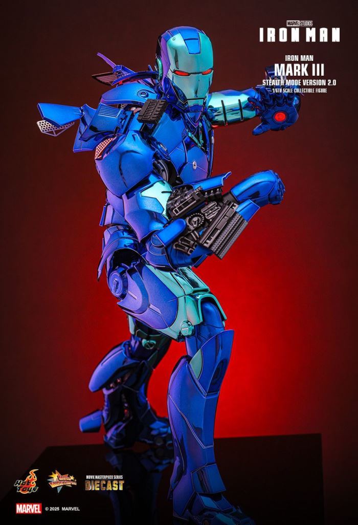 Iron Man Iron Man Mark III (Stealth Mode Version) 2.0 1/6