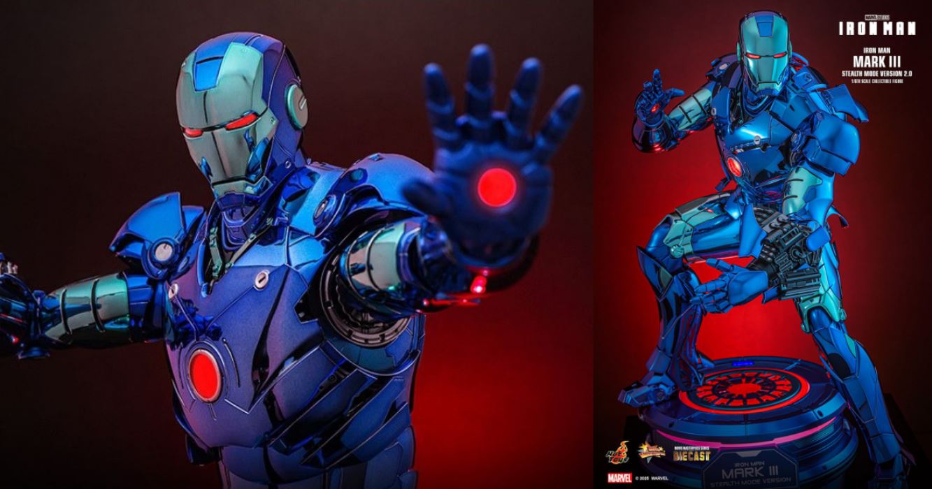 Iron Man Iron Man Mark III (Stealth Mode Version) 2.0 1/6