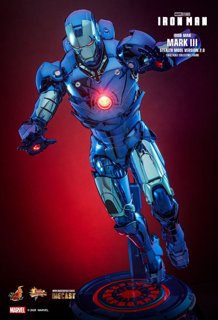 Iron Man Iron Man Mark III (Stealth Mode Version) 2.0 1/6