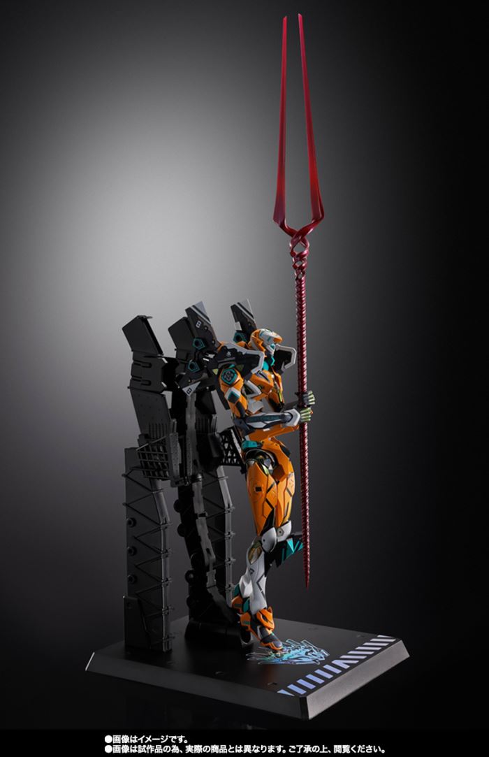 METAL BUILD Evangelion Unit 00/Unit 00 (modified) 30th with the spear of Longinus