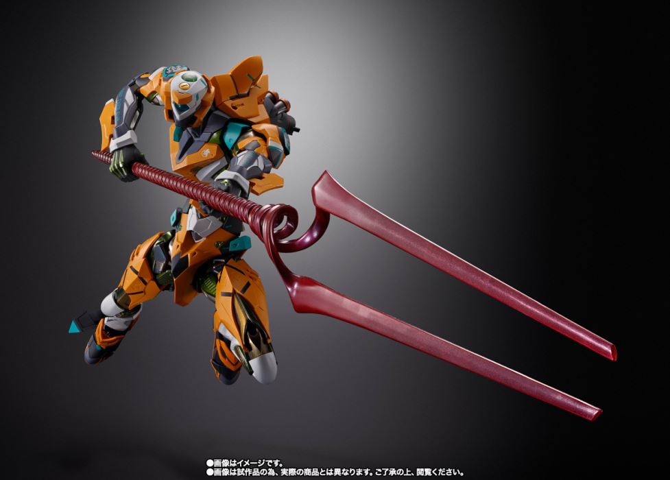 METAL BUILD Evangelion Unit 00/Unit 00 (modified) 30th with the spear of Longinus