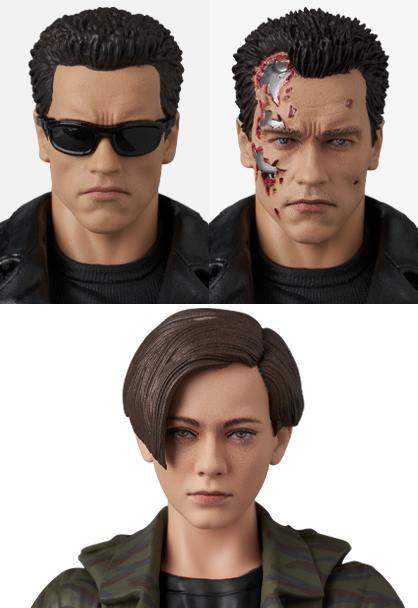 MAFEX T-800 (T2 Ver.) & John Connor