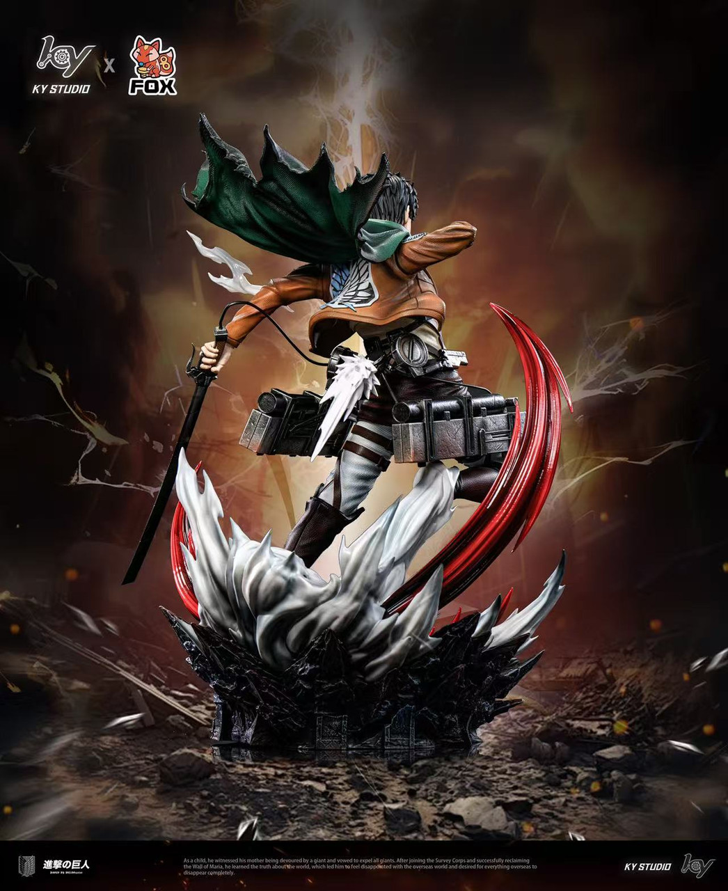 Eren Jaeger - Attack on Titan 1/6