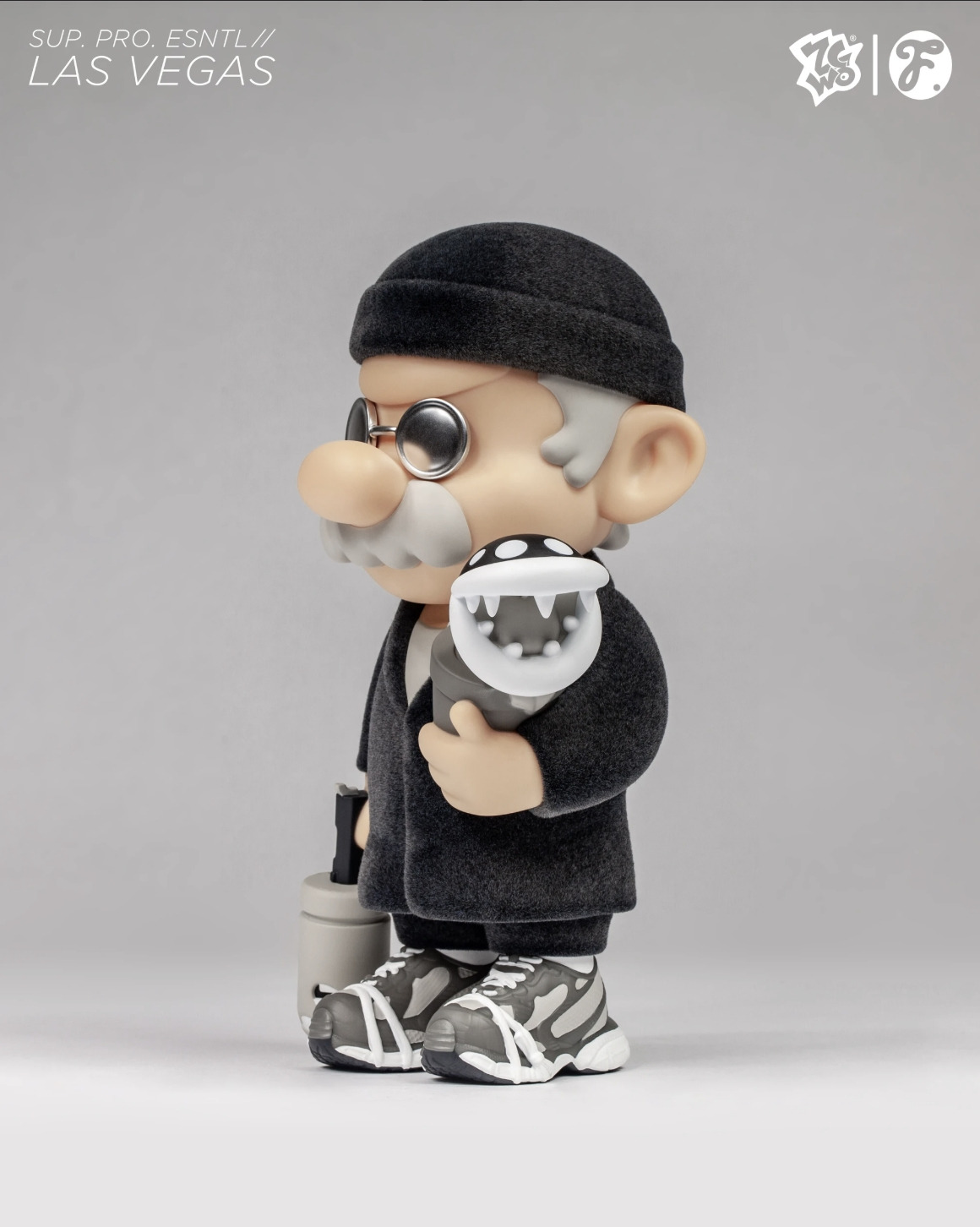 Flocked Black Killer SUP PRO ESNTL