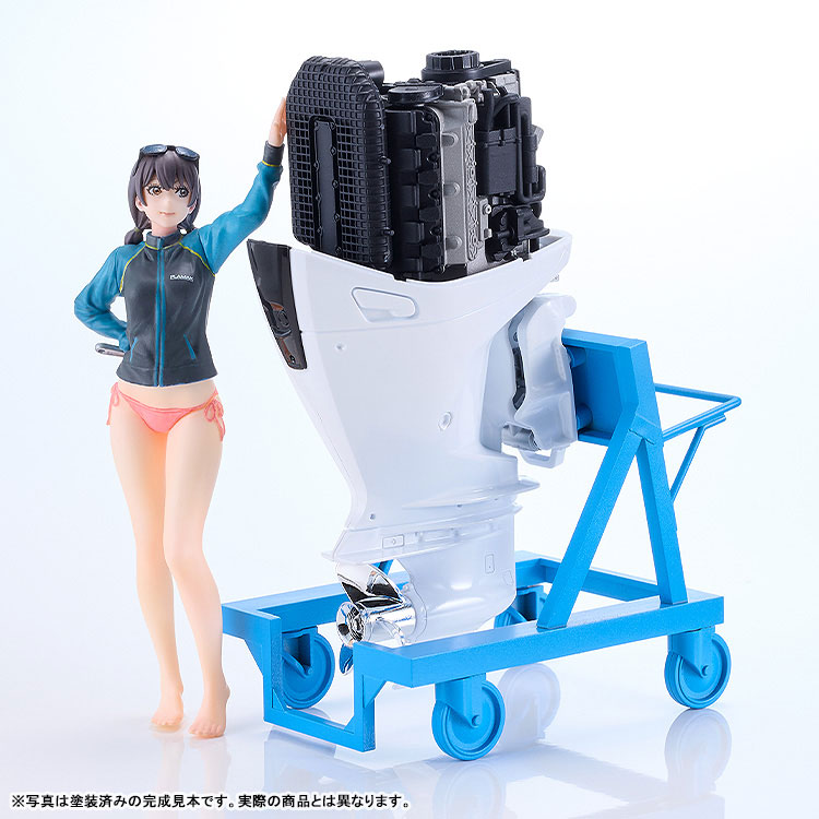 PLAMAX MF-97 minimum factory Minori with Honda BF350 Grand Prix White 1/20