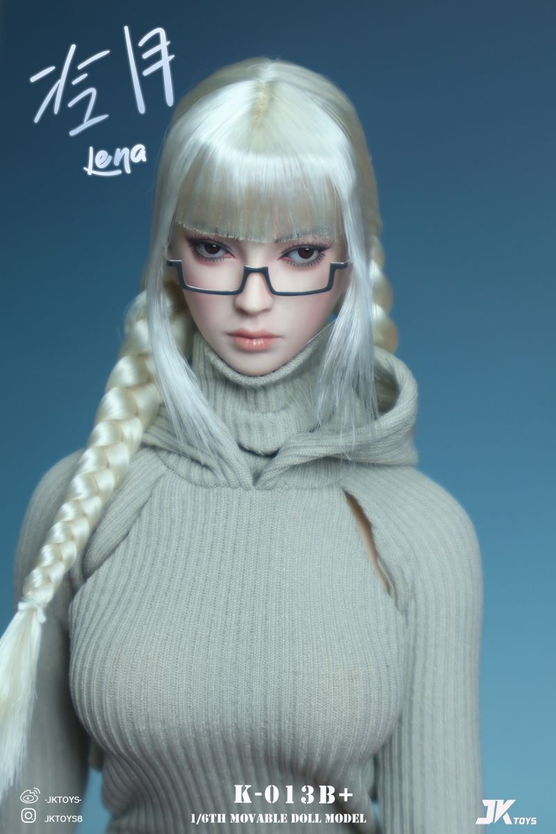 Asian Beauty Head Sculpture - Lengyue Lena 1/6