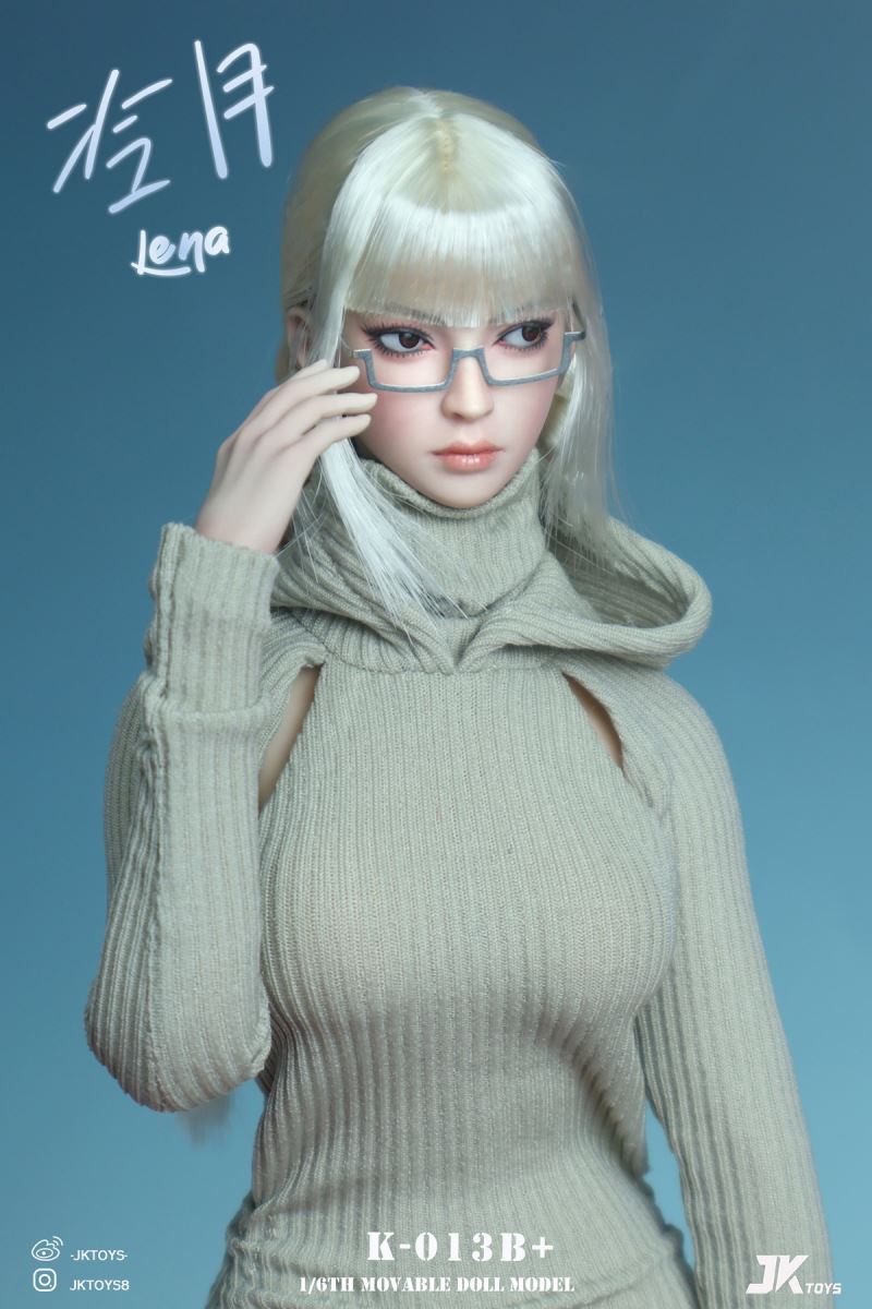 Asian Beauty Head Sculpture - Lengyue Lena 1/6