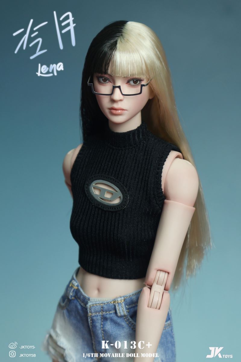 Asian Beauty Head Sculpture - Lengyue Lena 1/6