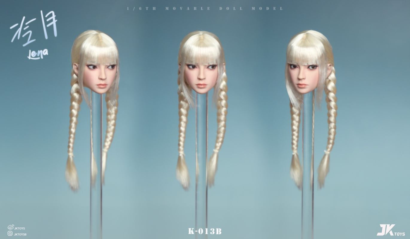 Asian Beauty Head Sculpture - Lengyue Lena 1/6