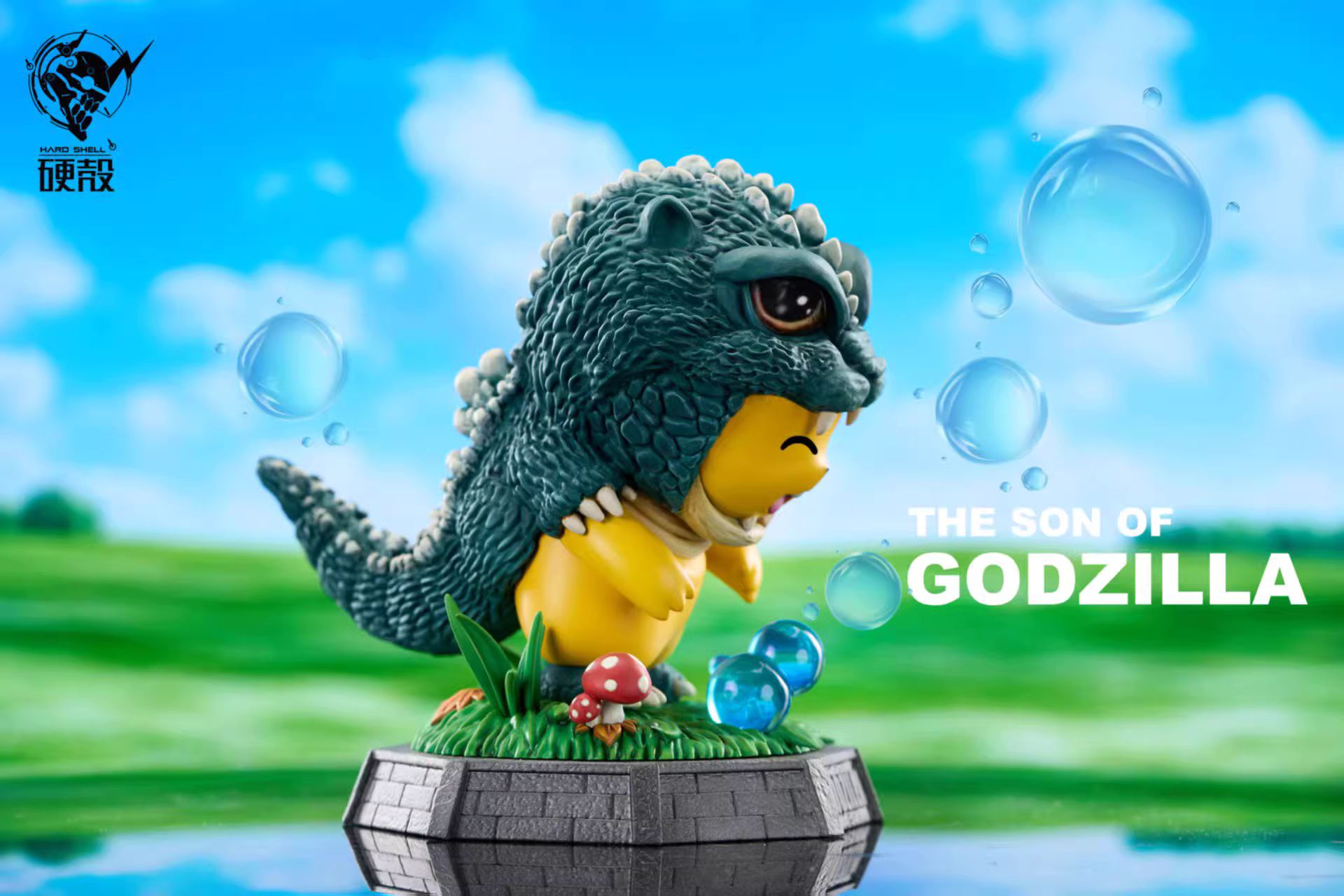 Pikachu cos Godzilla - Pokemon