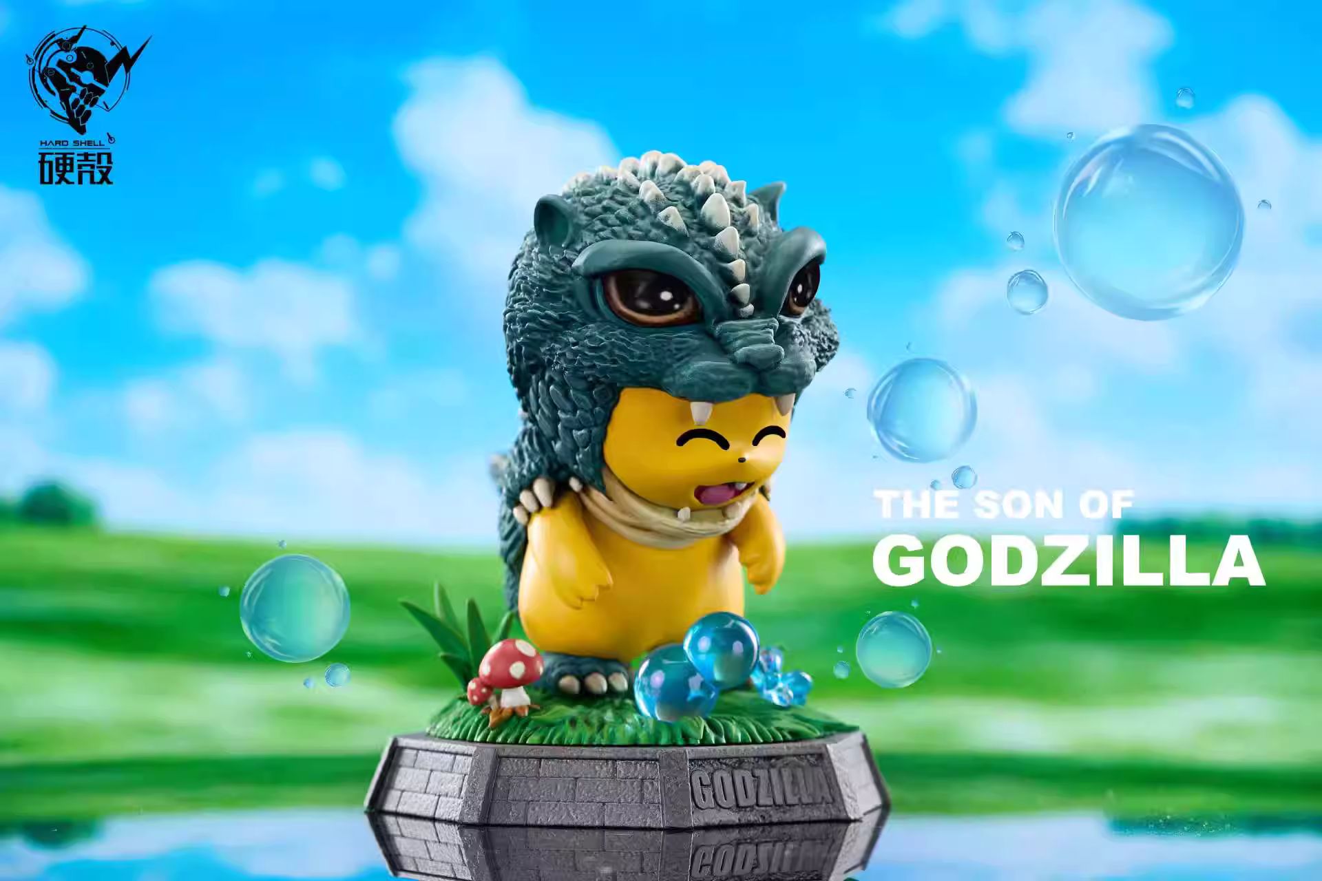 Pikachu cos Godzilla - Pokemon