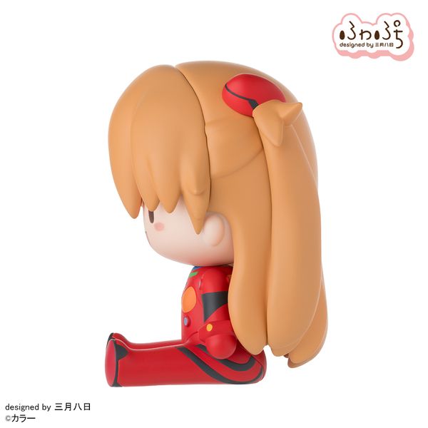Evangelion: New Theatrical Edition Fuwa Puchi Deformed Figure Asuka Plug Suit