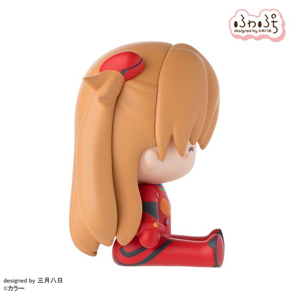 Evangelion: New Theatrical Edition Fuwa Puchi Deformed Figure Asuka Plug Suit