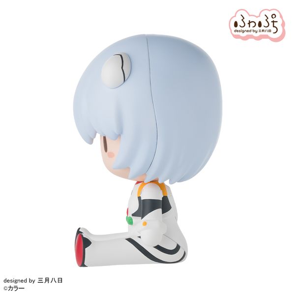 Evangelion: New Theatrical Edition Fuwa Puchi Deformed Figure Rei Plug Suit