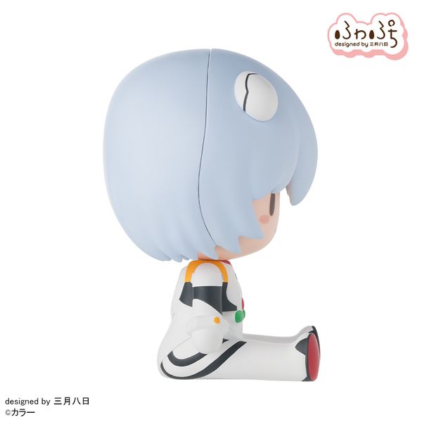 Evangelion: New Theatrical Edition Fuwa Puchi Deformed Figure Rei Plug Suit