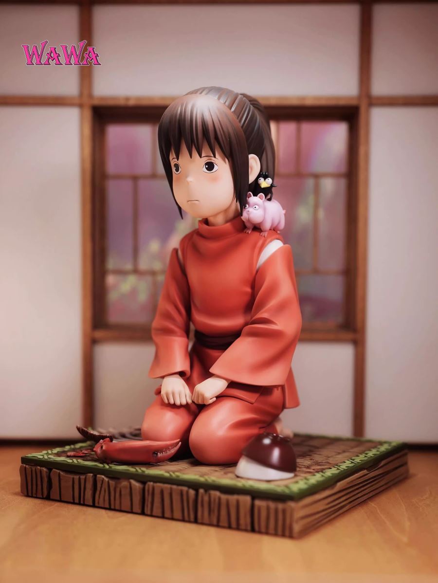 Kneeling Chihiro Ogino - Spirited Away