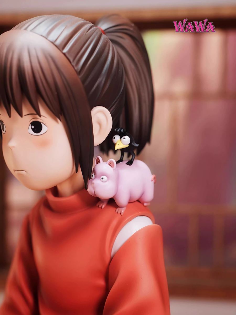 Kneeling Chihiro Ogino - Spirited Away