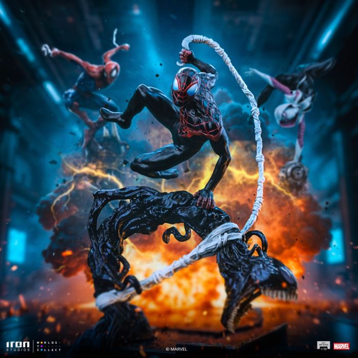 Miles Morales - Spider-Man vs Villains Diorama - BDS Art Scale 1/10