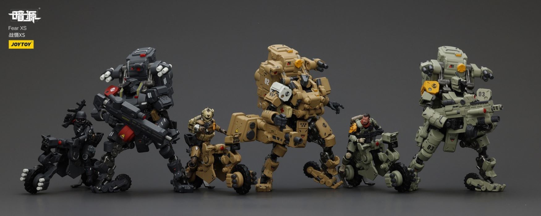 Night Attack Type / XS-02 Assault Type / XS-03 Tactical Type / Pilot 