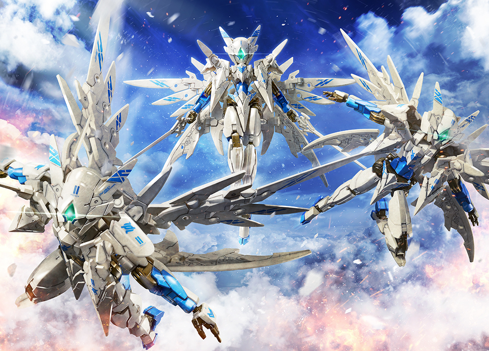 30MM 1/144 EXM-E7sv Spinatia (Saint Valkyrie version)