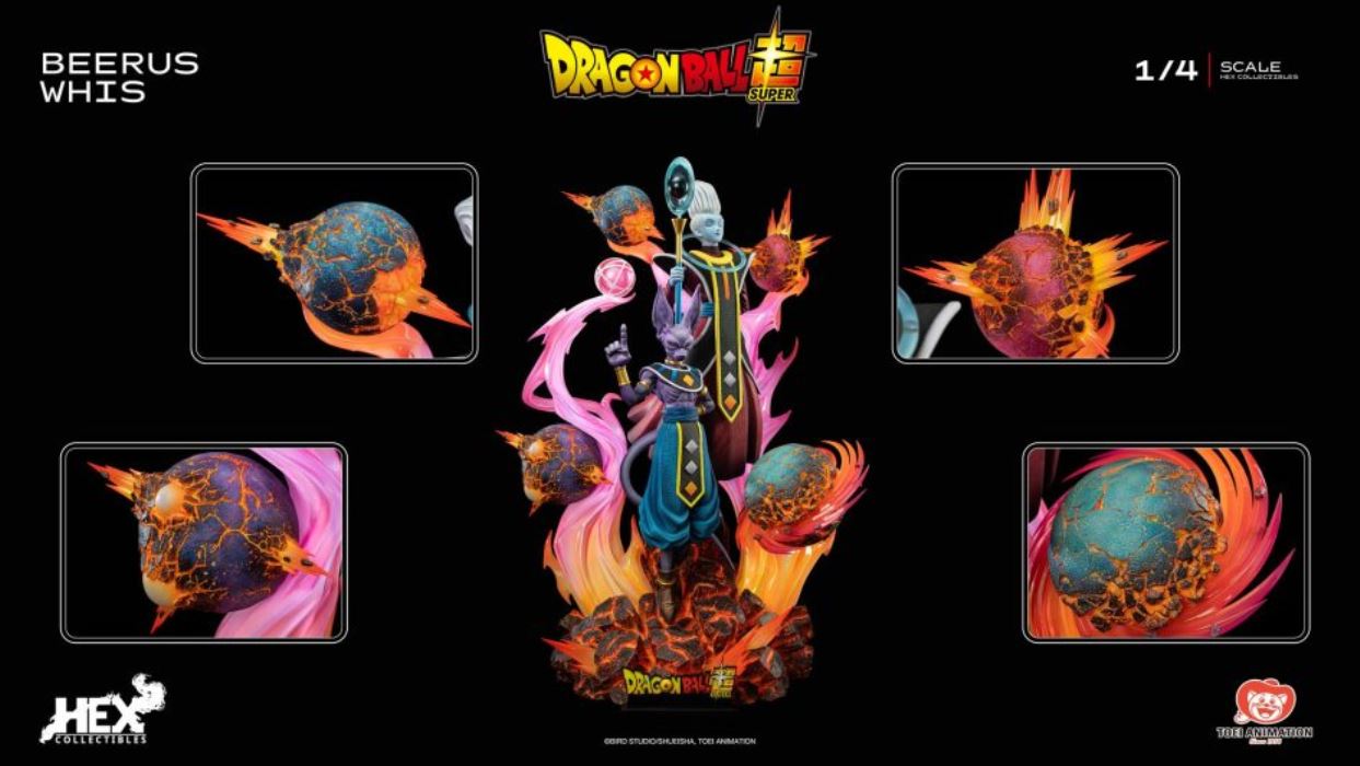 Beerus & Whis - Dragon Ball Super 1/4