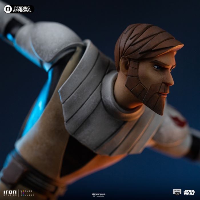 Obi-Wan Kenobi - Star Wars: Clone Wars - Art Scale 1/10