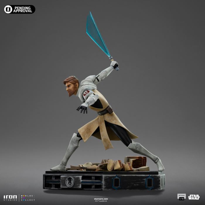 Obi-Wan Kenobi - Star Wars: Clone Wars - Art Scale 1/10