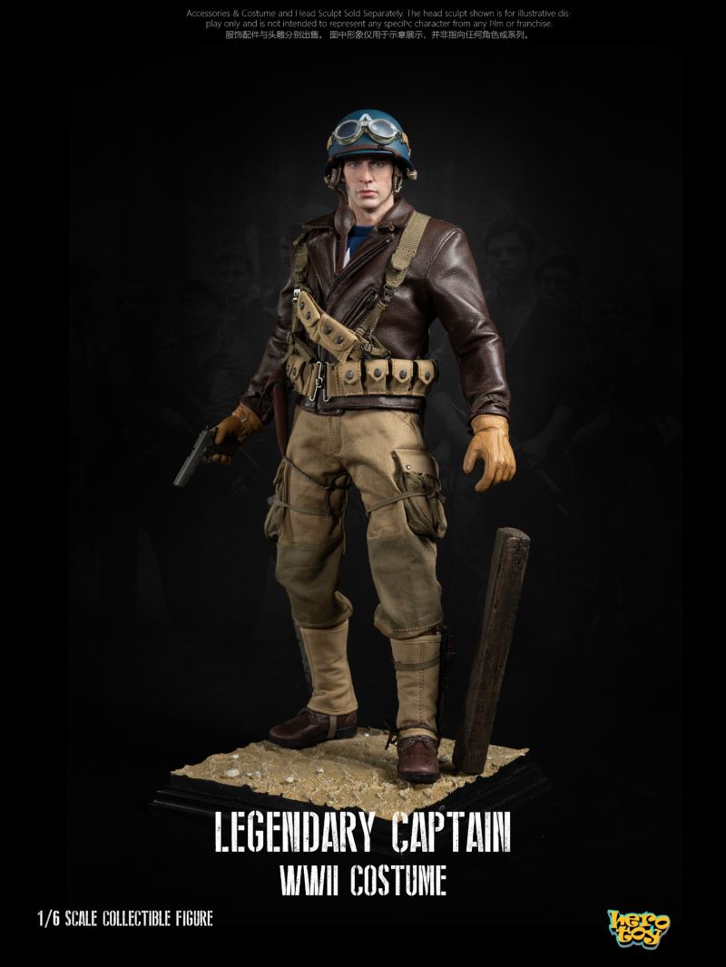 Legendary Captain WWII Costume 1/6