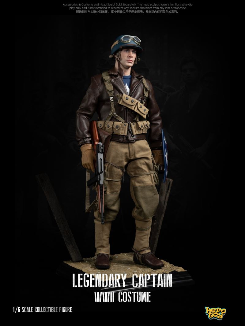 Legendary Captain WWII Costume 1/6