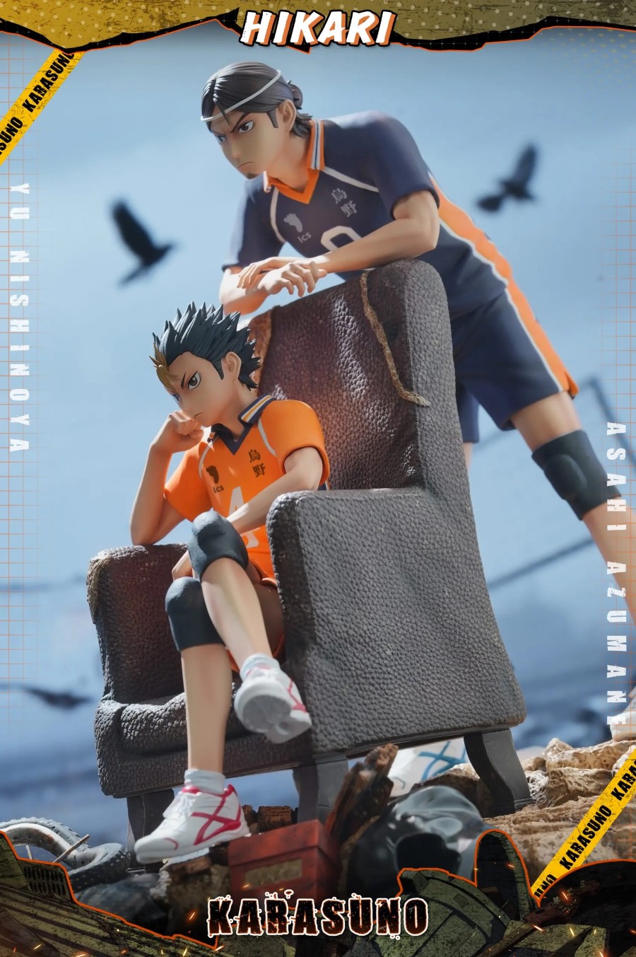 Yu Nishinoya & Asahi Azumane - Haikyu!!