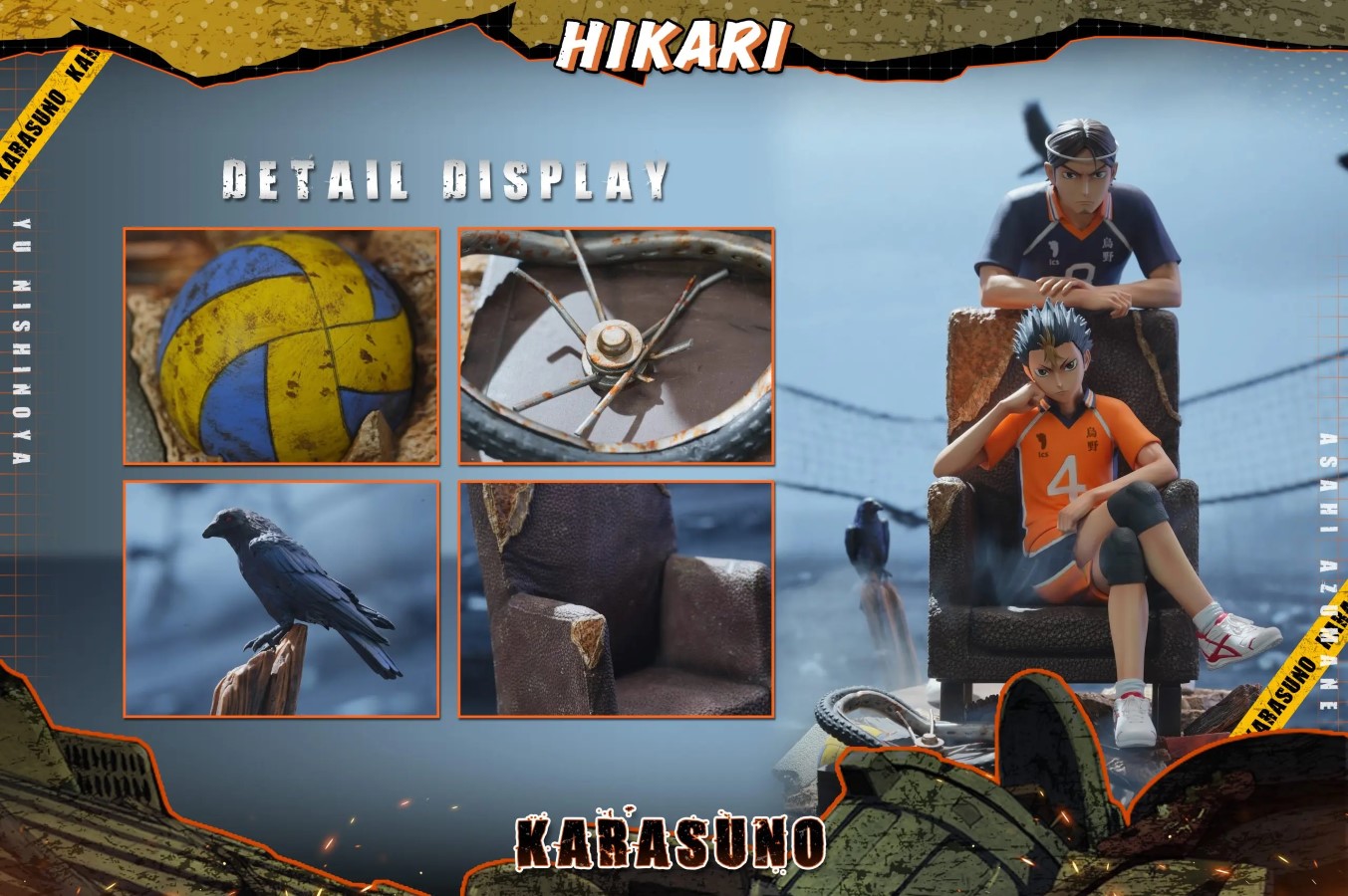 Yu Nishinoya & Asahi Azumane - Haikyu!!