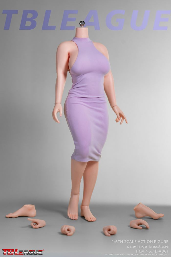 Seamless Female Body with Steel Bones 1/6