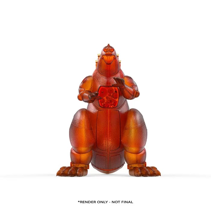 Godzilla ✕ Doktor A - Godzilla Vinyl Art Figure - Burning Edition