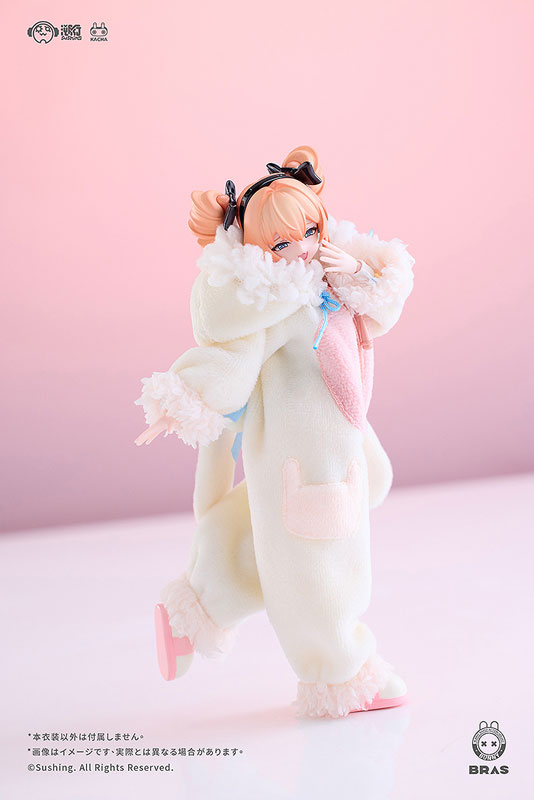 BUNNY RAPID ACTION SQUAD Fluffy Pajamas Set (Doll Costume)