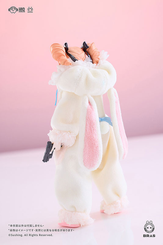 BUNNY RAPID ACTION SQUAD Fluffy Pajamas Set (Doll Costume)