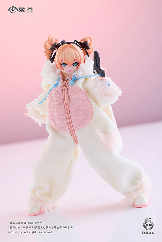 BUNNY RAPID ACTION SQUAD Fluffy Pajamas Set (Doll Costume)