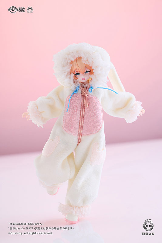 BUNNY RAPID ACTION SQUAD Fluffy Pajamas Set (Doll Costume)