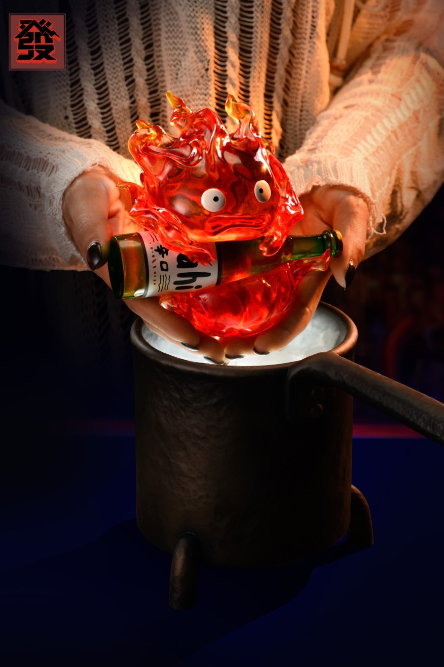 Calcifer Desktop Night Light - Howl's Moving Castle