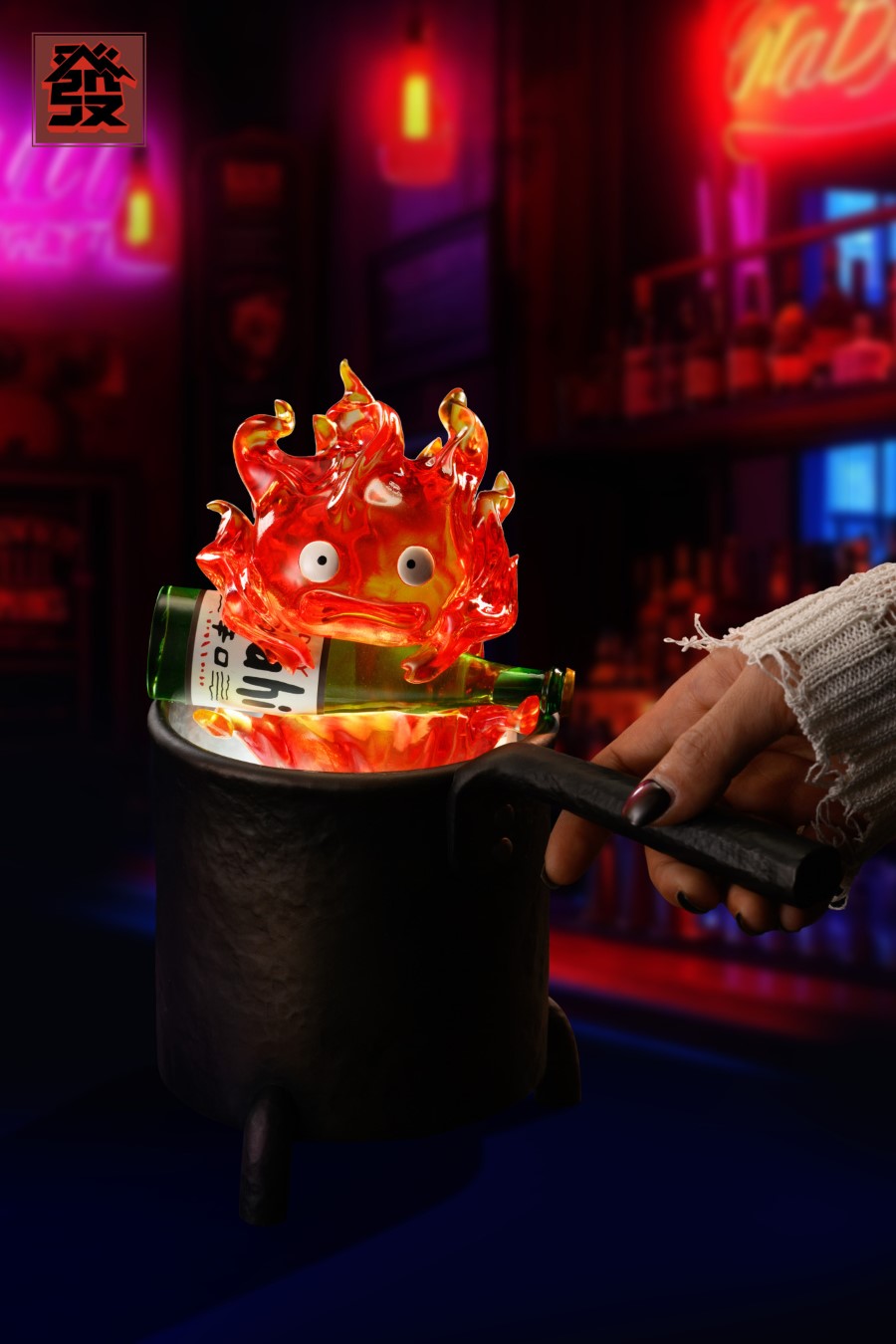 Calcifer Desktop Night Light - Howl's Moving Castle