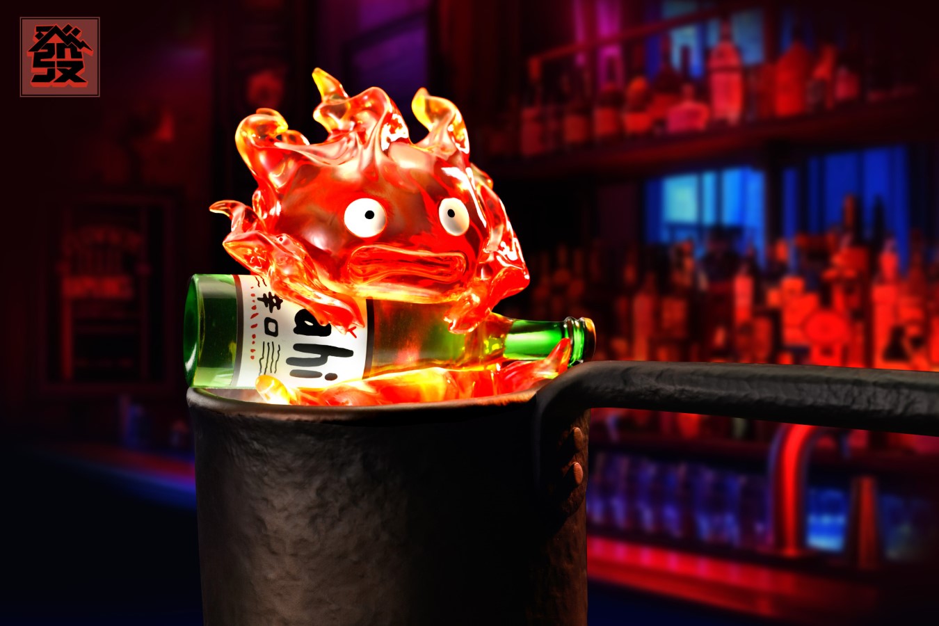 Calcifer Desktop Night Light - Howl's Moving Castle