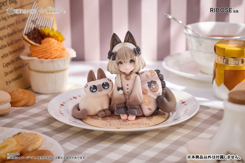 DLC Series Tea Time Cats x Siamese Cat Azuki-san Friendship Collaboration Exclusive Set
