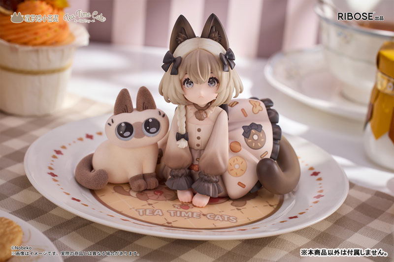 DLC Series Tea Time Cats x Siamese Cat Azuki-san Friendship Collaboration Exclusive Set