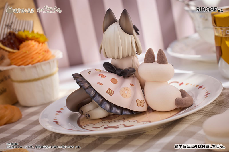 DLC Series Tea Time Cats x Siamese Cat Azuki-san Friendship Collaboration Exclusive Set