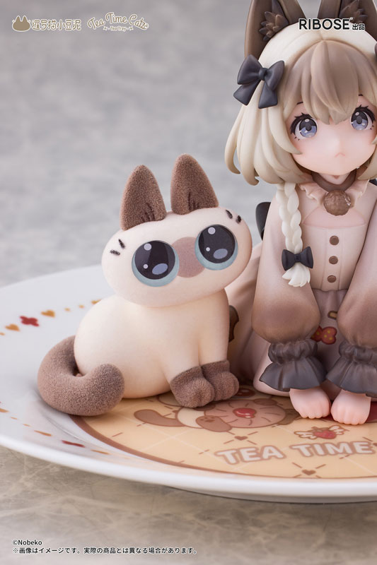 DLC Series Tea Time Cats x Siamese Cat Azuki-san Friendship Collaboration Exclusive Set