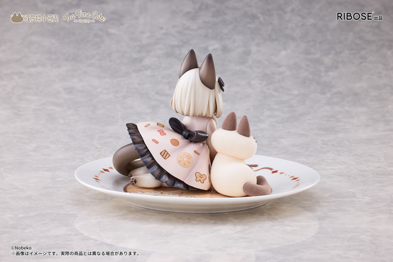 DLC Series Tea Time Cats x Siamese Cat Azuki-san Friendship Collaboration Exclusive Set