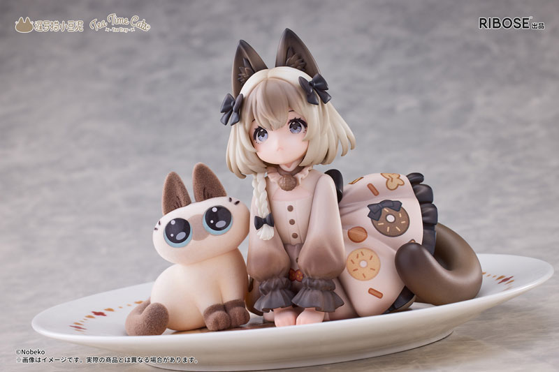 DLC Series Tea Time Cats x Siamese Cat Azuki-san Friendship Collaboration Exclusive Set