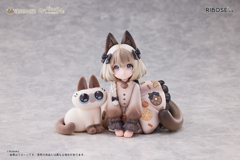 DLC Series Tea Time Cats x Siamese Cat Azuki-san Friendship Collaboration Exclusive Set