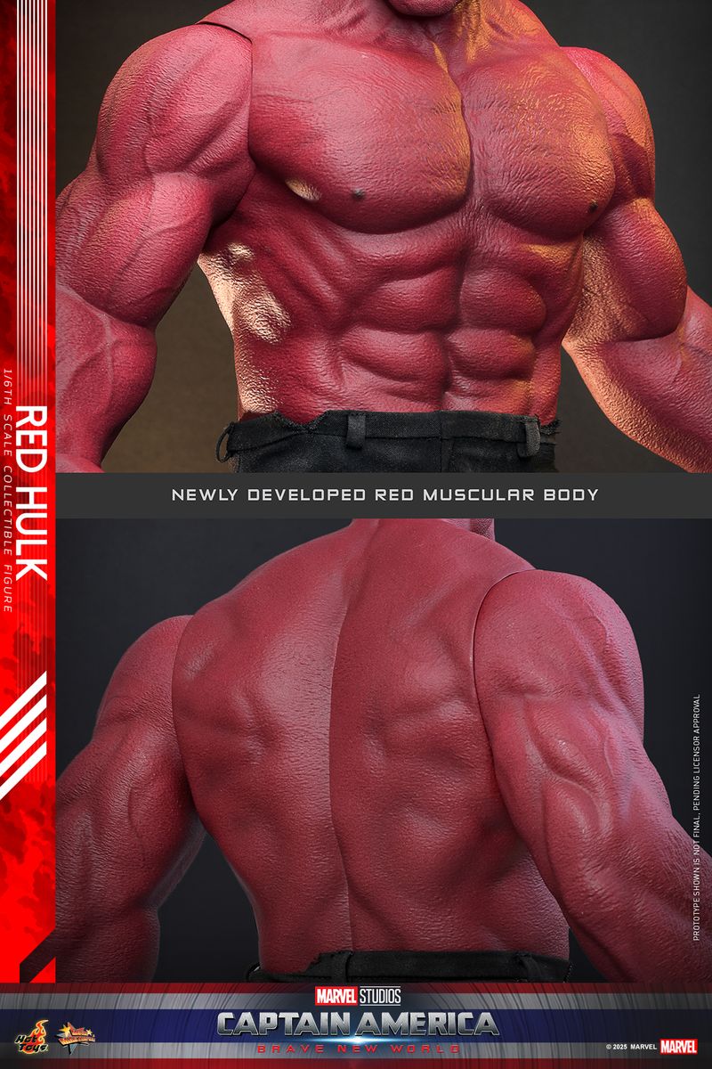 Red Hulk - Captain America: Brave New World 1/6